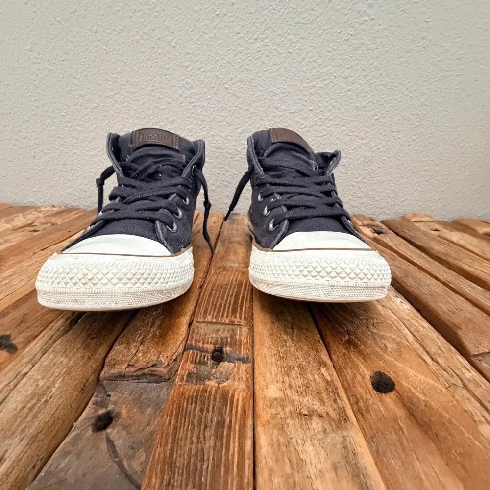Converse Chuck Taylor All Star Street Mid Charcoal Gray Mens 7 148389C - Picture 8 of 9